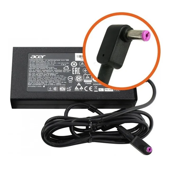 Cargador Acer 19v 7.1a 5.5x1.7mm 135w