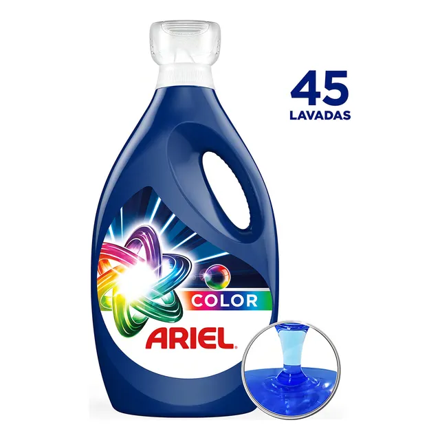 Detergente Líquido Ariel Revitacolor 2.8 Litros