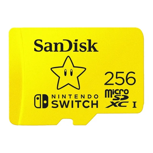 Micro Sd 256gb Sandisk Memoria Oficial Nintendo Switch I