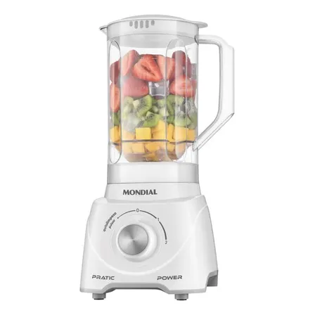 Liquidificador Mondial Pratic Power L-97-w 550w Branco Branco 110v
