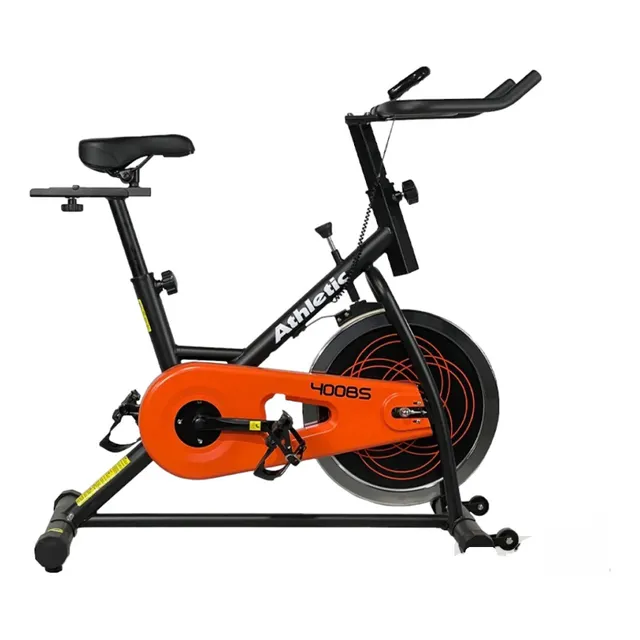 Bicicleta Estática Spinning Negra