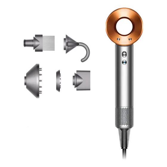 Secadora De Cabello Dyson Supersonic Níquel Cobre Níquel/cobre