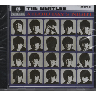Cd The Beatles - A Hard Day`s Night - Capa Acrílico Cd The Beatles - A Hard Day`s Night - Capa Acrílico