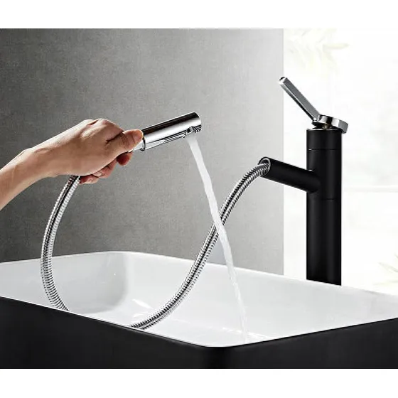 Grifo Baño Lavabo Para Extraible Tanque Agua Fria Caliente