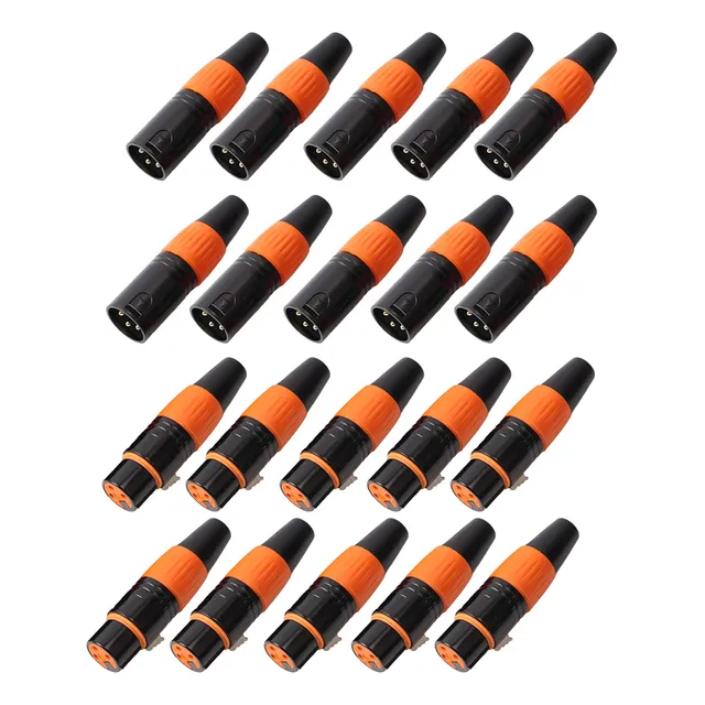 Conectores Xlr Para Canon Electrónica Audio Macho/hembra 20