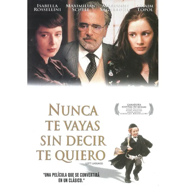 Nunca Te Vayas Sin Decir Te Quiero | Dvd Película Nueva