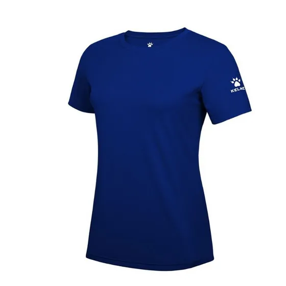 Remera Deportiva De Dama Azul Manga Corta Kelme.uy