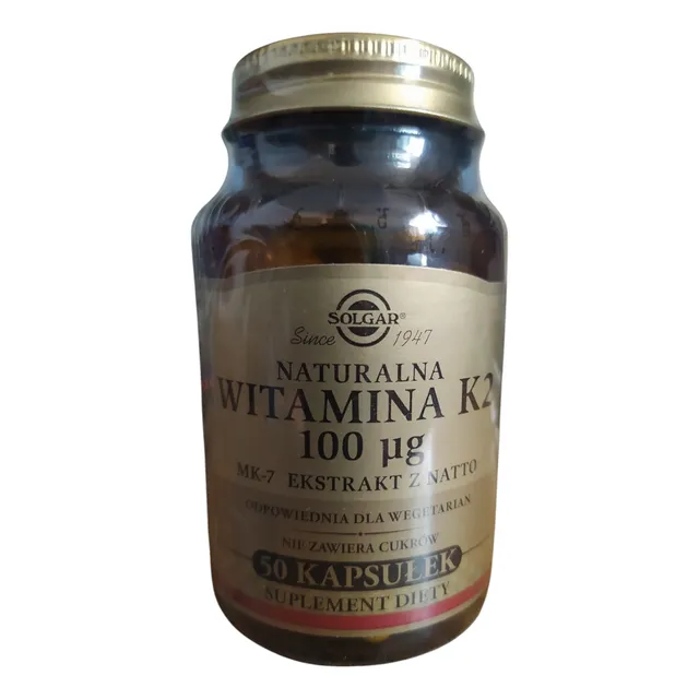 Solgar Vitamina K2 100 Ug 50 Cápsulas Neutro