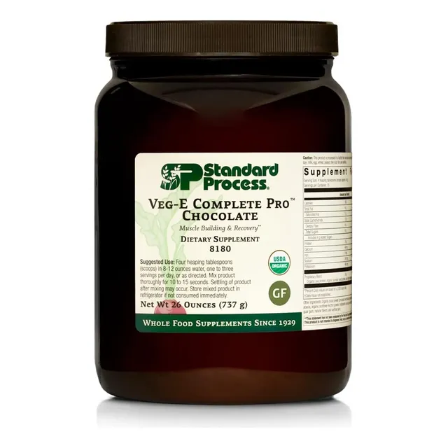 Suplemento Complete Pro Chocolate Standard Process 737 G Sin Sabor