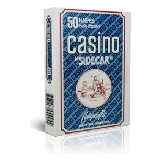Baraja Casino Sidecar 50 Cartas Naipes Truco Original 