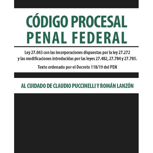 Código Procesal Penal Federal