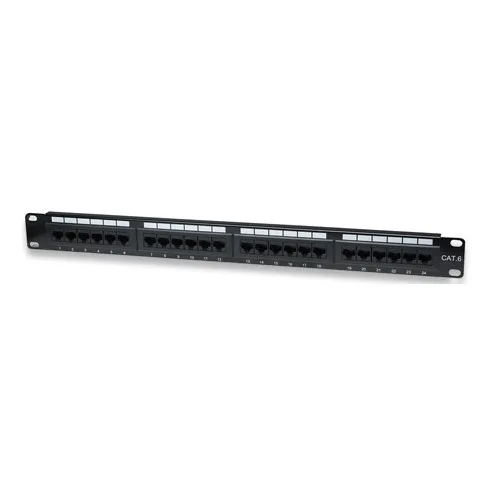 Patchera Rack 24 P. 1u Cat6 Intellinet