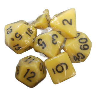 Set Con 7 Dados Rpg Con Bolsa De Regalo. Variedad De Colores Set Con 7 Dados Rpg Con Bolsa De Regalo. Variedad De Colores