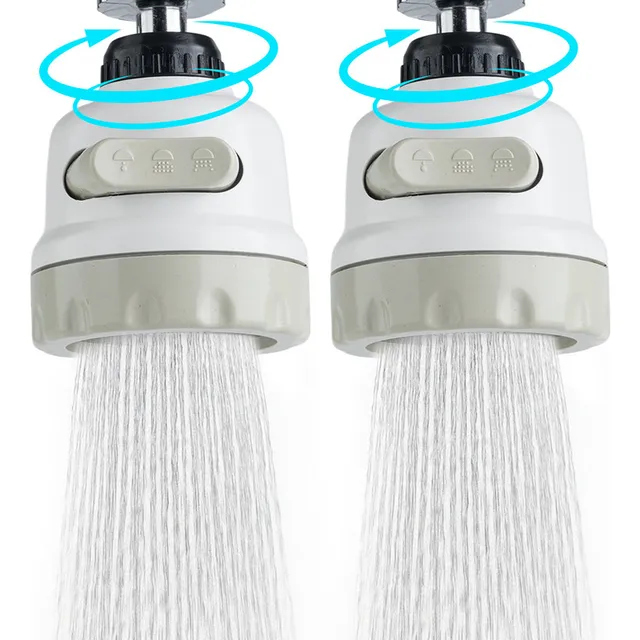 Set X2 Grifo Ahorrador De Agua Giratorio Adaptador Universal