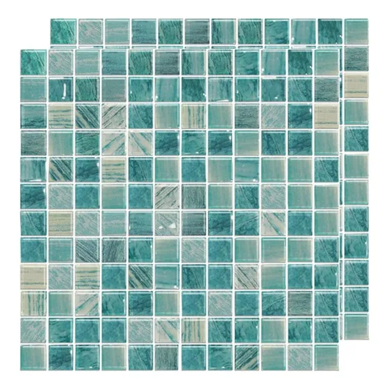 Placa Piu Mosaico Materia Aqua 30x30