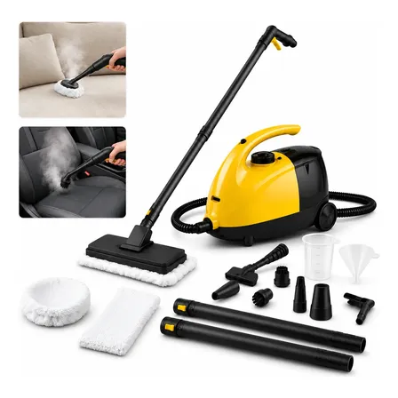 Limpador A Vapor Higienizador Limpeza Pesada Alta Pressão Amarelo 127v