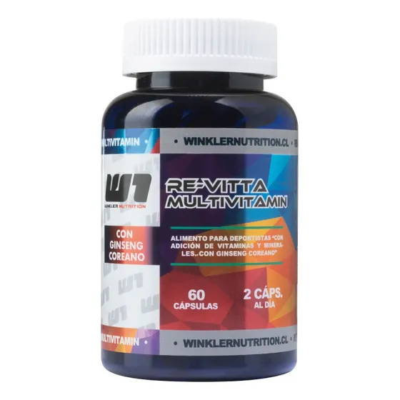 Multivitamínico Revitta 60 Cápsulas Winkler Nutrition