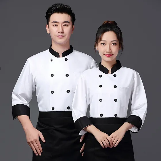 Uniformes Profesional Filipina Cocinero Chef Dama Caballero