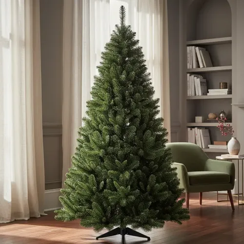 Árvore De Natal Artic Spruce 180cm Com 626 Galhos Cor Verde-escuro