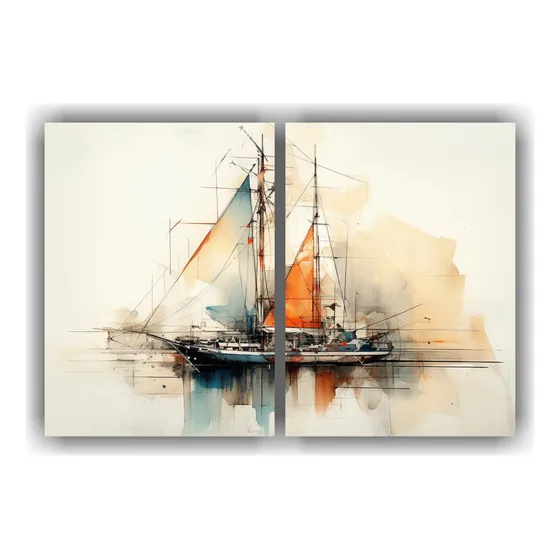80x50cm Pintura Al Estilo Óleo De Velero En Lienzo Flores