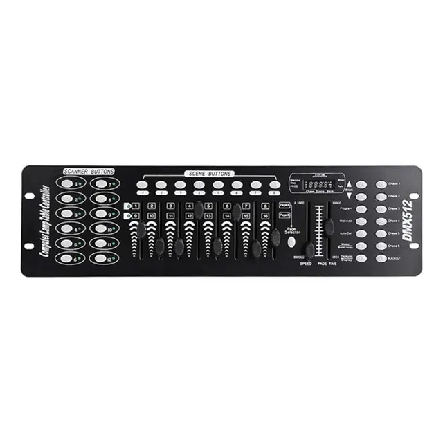Consola Controladora Dmx 512 Efectos Luces Fiestas Eventos