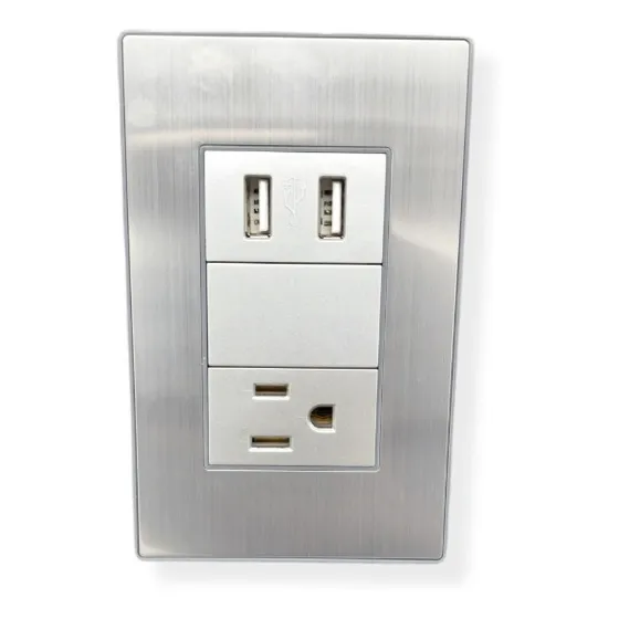 Contacto Toma Corriente 2 Puertos Usb Sanelec Carga 2.1 A 5v
