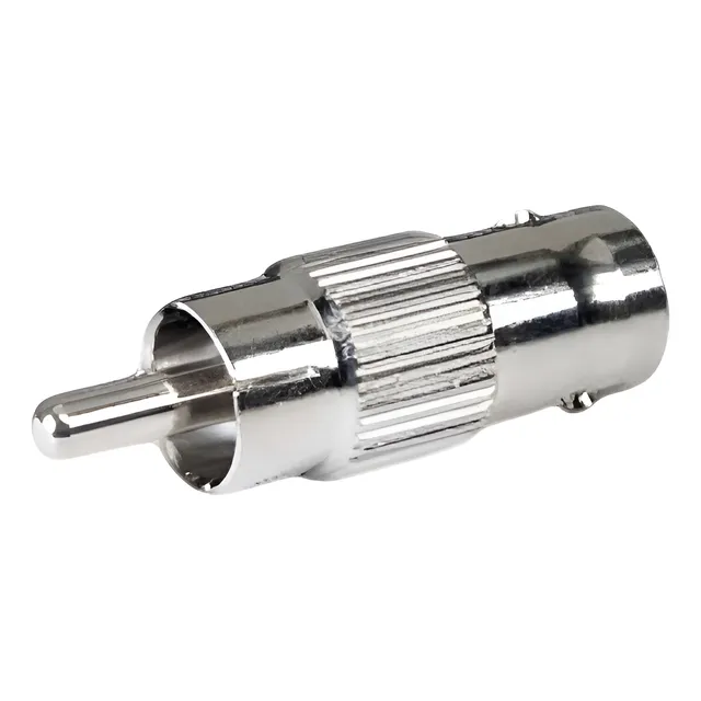 Conector Adaptador Bnc Hembra A Rca Macho Paq. 10pz