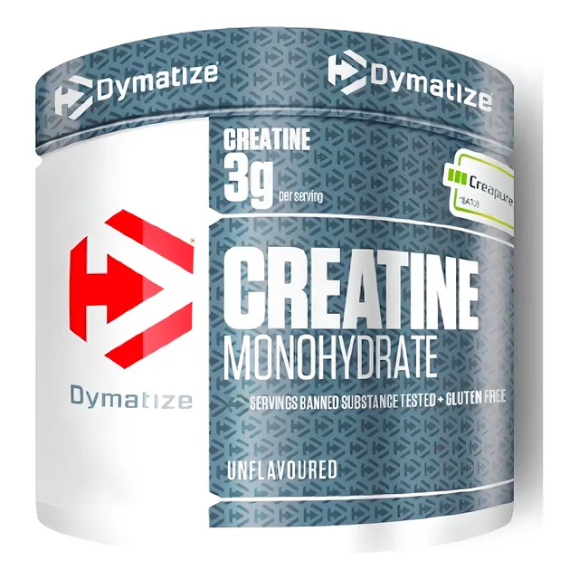 Creatina Creapure Dymatize, 300 g, con sabor a Creapure sin sello de sabor