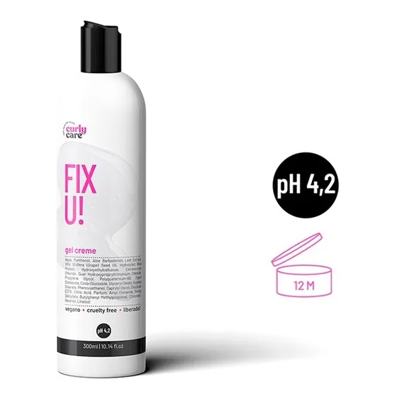 Gel Creme Curly Care Fix U! 300ml