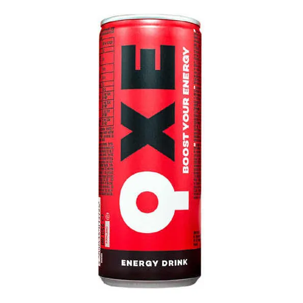 Pack De Energéticos Qxe 250ml (24 Und)