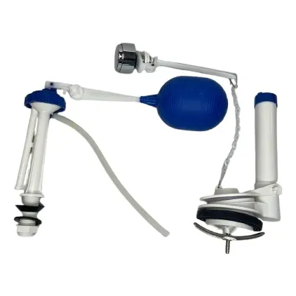 Herraje Para Water Closet Modelo One Piece Boton Lateral