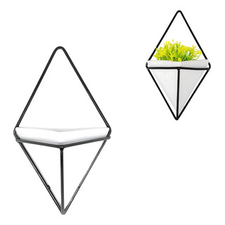 Vaso Cachepot Parede Triangular P/ Plantas Jardim Vertical Vaso Cachepot Parede Triangular P/ Plantas Jardim Vertical