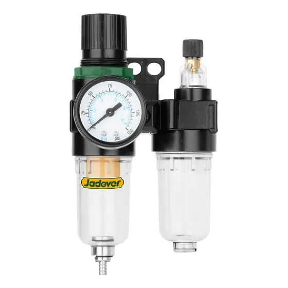 Trampa De Agua Y Aceite 25cc Con Manómetro  Jdff4504 Jadever
