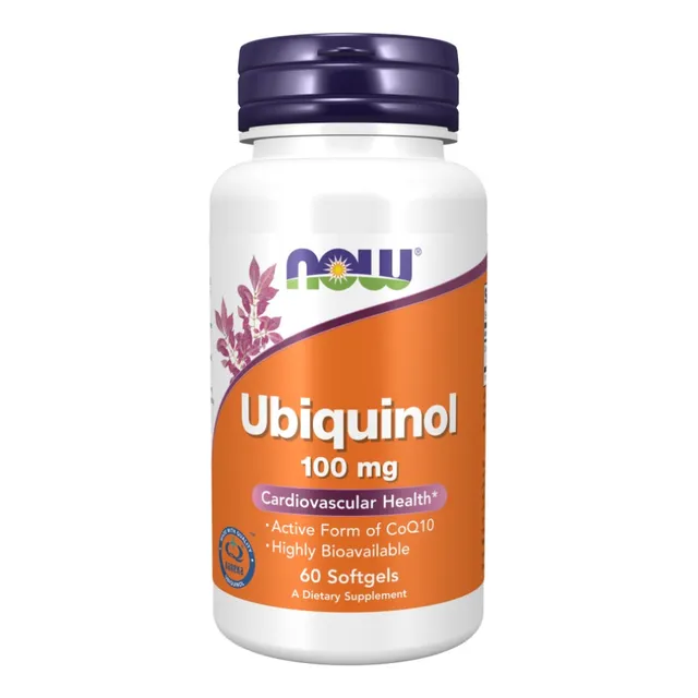 Suplemento NOW Ubiquinol x 60 un - cápsulas blandas