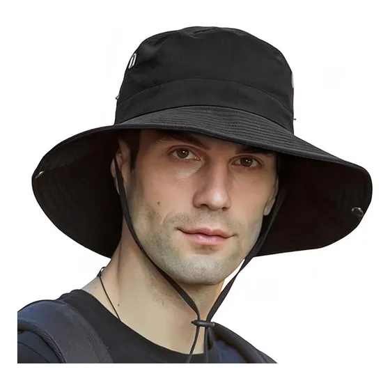 Sombrero Pescador Trekking Cordon Ajustable Impermeable Unis