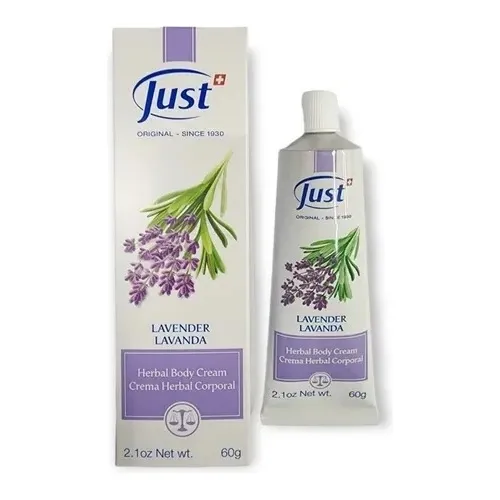 Crema De Lavanda Just Swiss 60g
