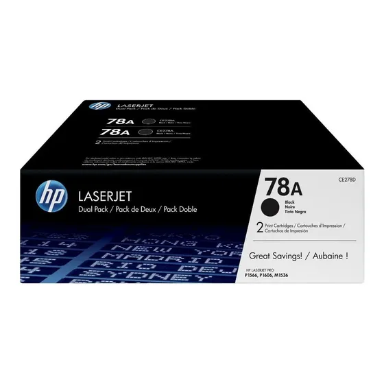 Tóner HP 78A Negro color negro
