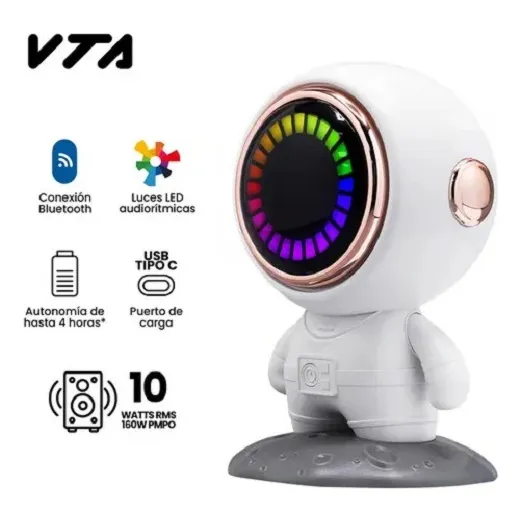 Corneta Astronauta Bluetooth Recargable Usb 3563