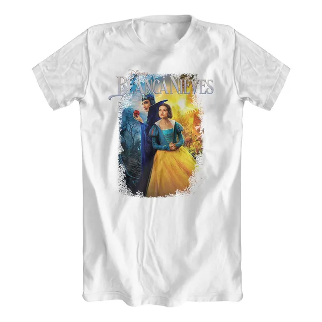 Remera Kids Pelicula Blancanieves Algodón Premium Dtf
