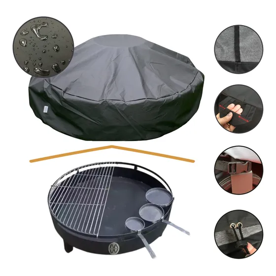 Funda Cubre Fogonero Mw 100 - Lona Premium 100% Impermeable