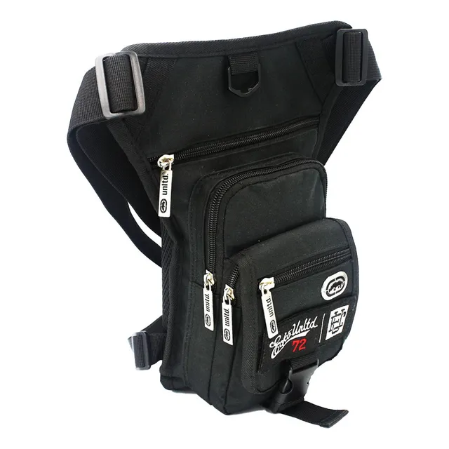 Piernera Tactica Muslera Campismo Moto Ciclismo Ecko Unltd Color Negro 38