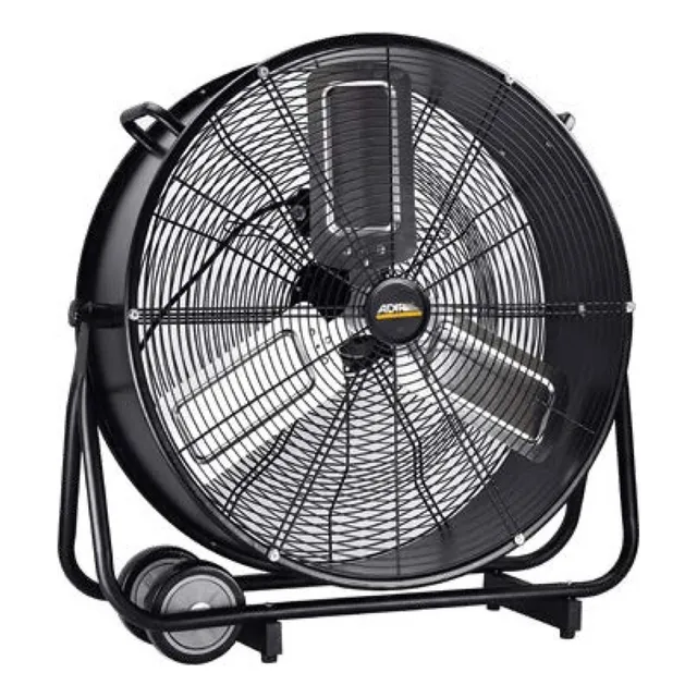 Ventilador Industrial De Tambor 24 Pulgadas Adir 2078 Color de la estructura Negro