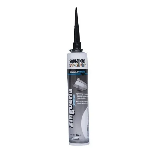 Sellador Suprabond Zinguería  300ml Aluminio Por 2 Unidades