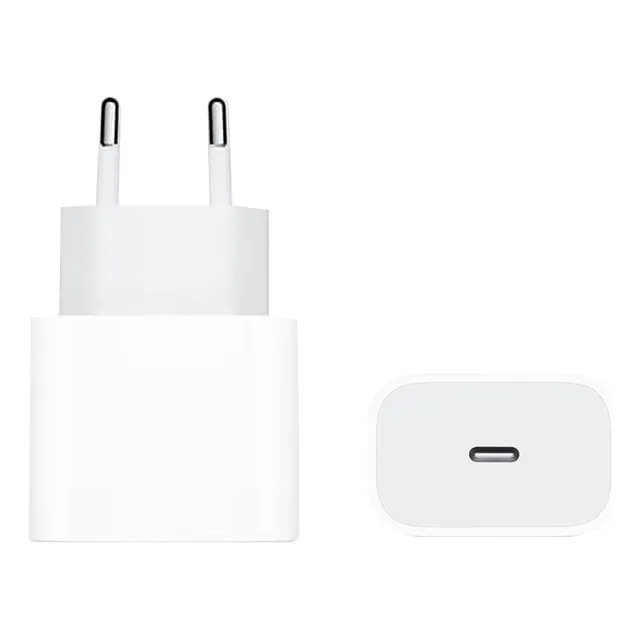 Ficha Cargador Usb-c Compatible Con iPhone 25w Carga Rapida - Otec