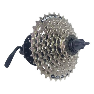 Cassette Shimano Acera 8 Pasos 11-32 Cromado Caset Casset Ve Cassette Shimano Acera 8 Pasos 11-32 Cromado Caset Casset Ve