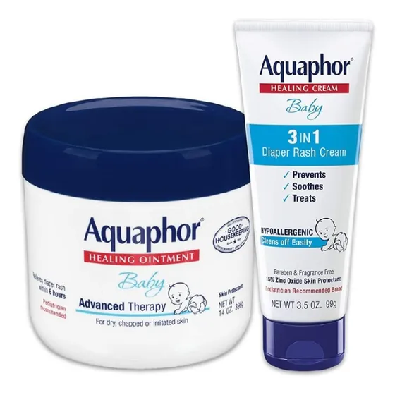 Set Aquaphor Baby 14oz Terapia Intensiva + 3,5oz AntipaÃ±alit