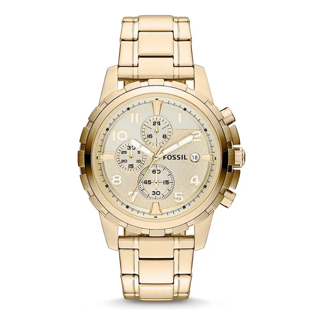 Fossil Dean FS4867IE - Reloj de vestir para hombre con cronógrafo