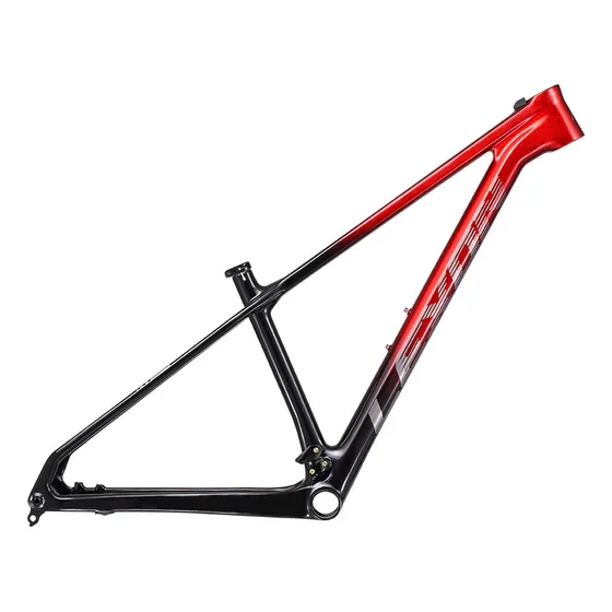 Cuadro De Mtb De Carbono Lexon Ultralight 29er De 148 Mm Color Rojo Talla Del Cuadro L-19inch