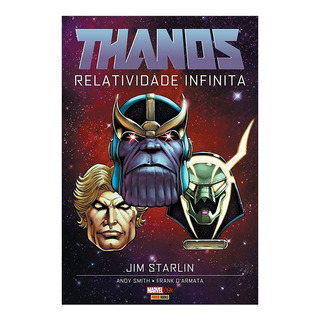 Livro Thanos Relatividade Infinita Capa Dura Marvel Panini Livro Thanos Relatividade Infinita Capa Dura Marvel Panini