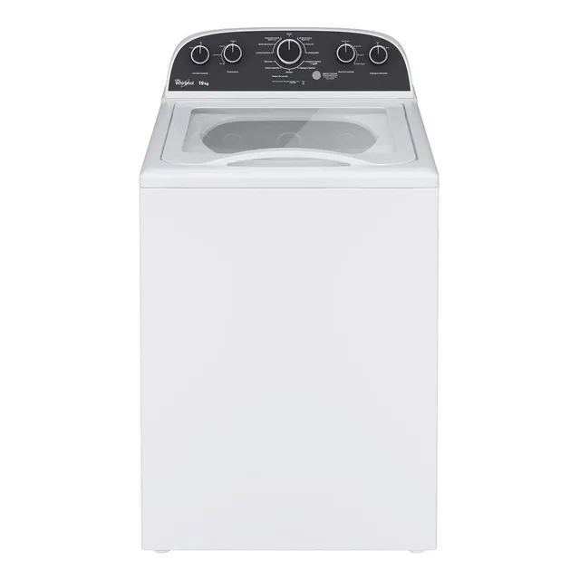 Lavadora automática Whirlpool Xpert System hasta 19kg color blanco